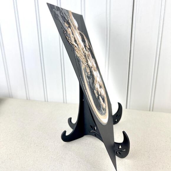 Fairy in Coffee Art, Whimsical Fantasy Wall Decor, Dreamy Espresso Art - Picture 10 of 10